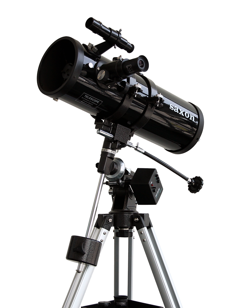 saxon saxon 1141EQ Reflector Telescope with Motor Drive