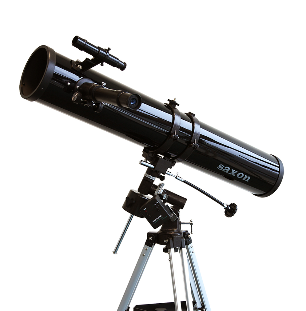 saxon saxon 1149EQ Reflector Telescope with Motor Drive
