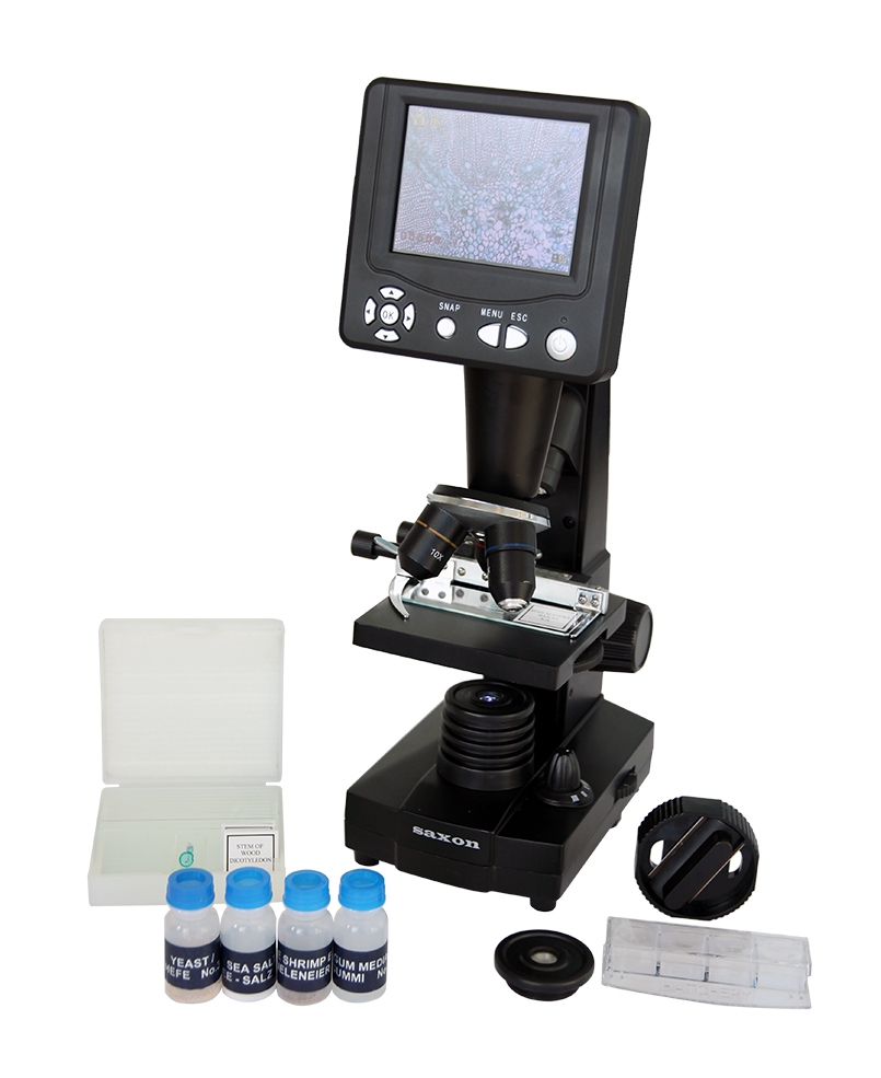 saxon saxon ScienceSmart LCD Digital Microscope 40x1600x