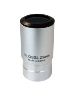 saxon 25mm 1.25" Plossl Eyepiece (Silver) - SKU#510125