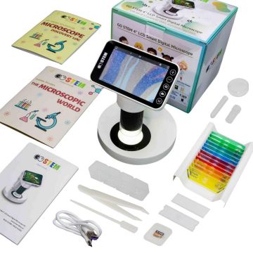 GO STEM 4” LCD Smart Digital Microscope Complete Kit 313301