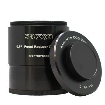 saxon 0.7x Focal Reducer for FCD100 Triplets - SKU# 641100