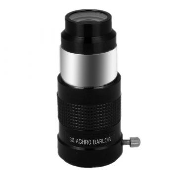 saxon 1.25" 3x Short-Focus Barlow Lens - SKU#530003
