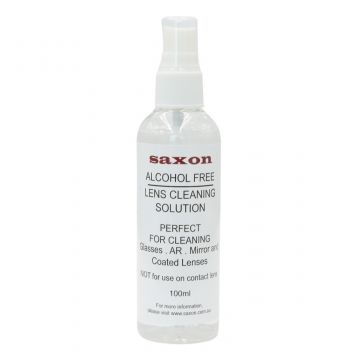 saxon 100 ml lens cleaning solution refill #660100