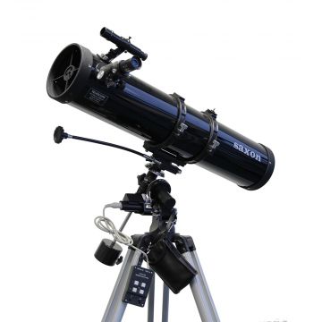 saxon 1309EQ2 Velocity Reflector Telescope with Motor Drive System - SKU#222313