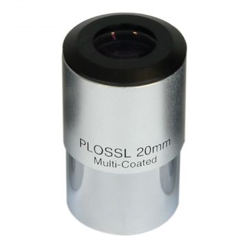 saxon 20mm 1.25" Plossl Eyepiece (Silver) - SKU#510020