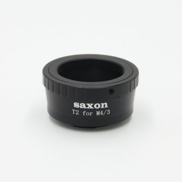 saxon M48 T-Mount Adapter for Olympus Panasonic Micro 43 Mirrorless DSLR Camera 640115