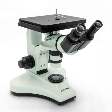saxon Metallurgical Inverted Industrial Microscope 100x-1250x SKU#317303