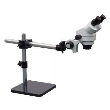 saxon Boom Stand Stereo Microscope 7x-45x