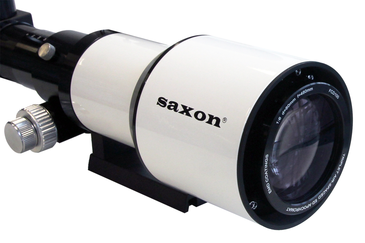 saxon saxon 80mm Apochromatic FCD100 AirSpaced ED Triplet Refractor Telescope 211080