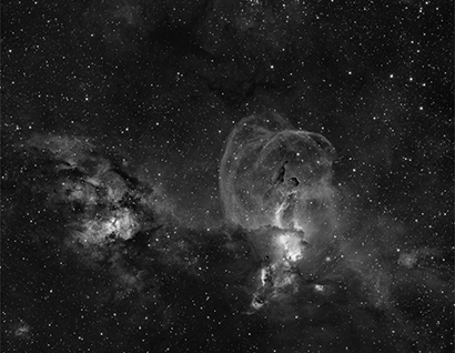 The Statue of Liberty Nebula - NGC3576