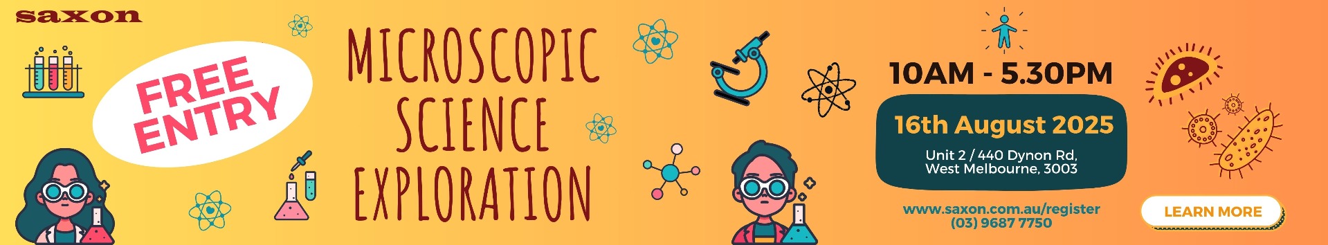 saxon Microscopic Science Exploration 2025